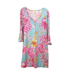 Lilly Pulitzer Palmetto dress sz S Breakwater blue lolita‎